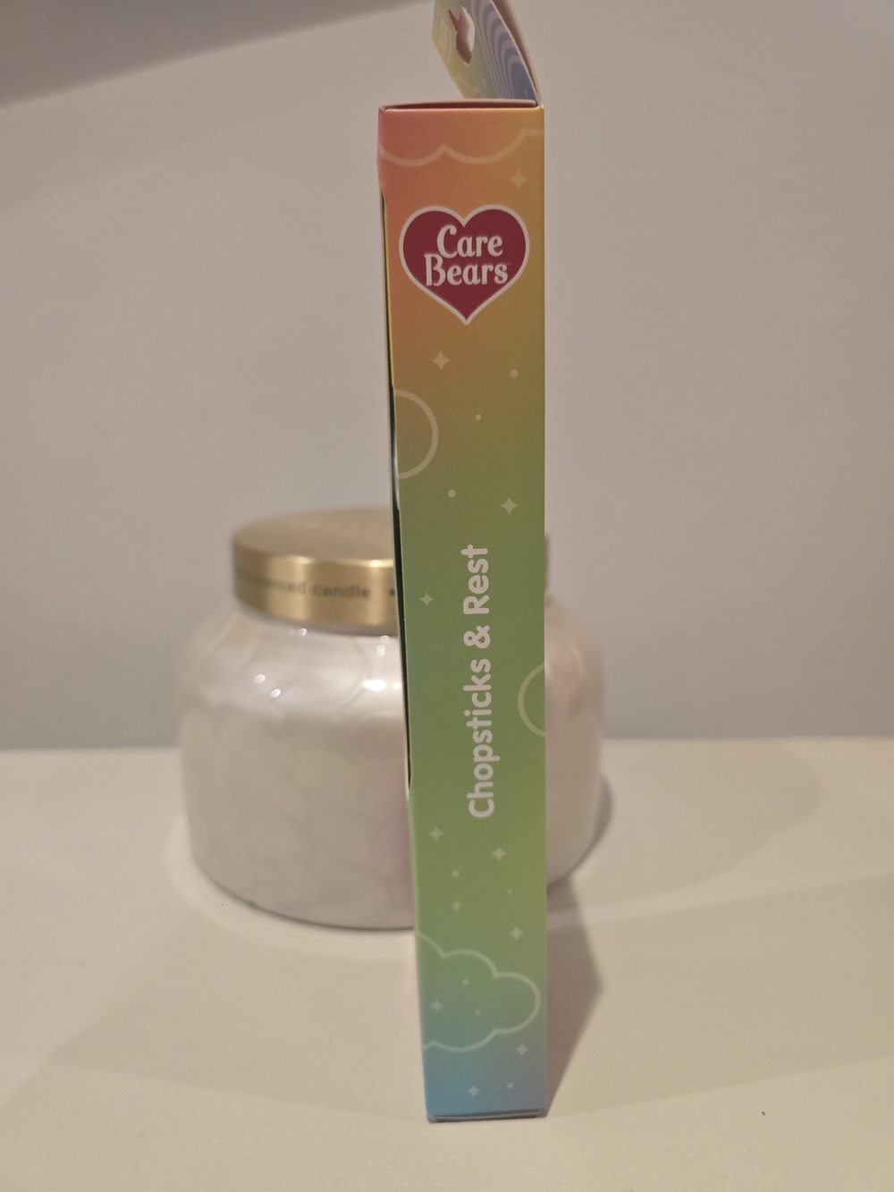 Care Bears Pastel Blue & Teal Chopsticks with Bear Rest - Picture 3 of 6